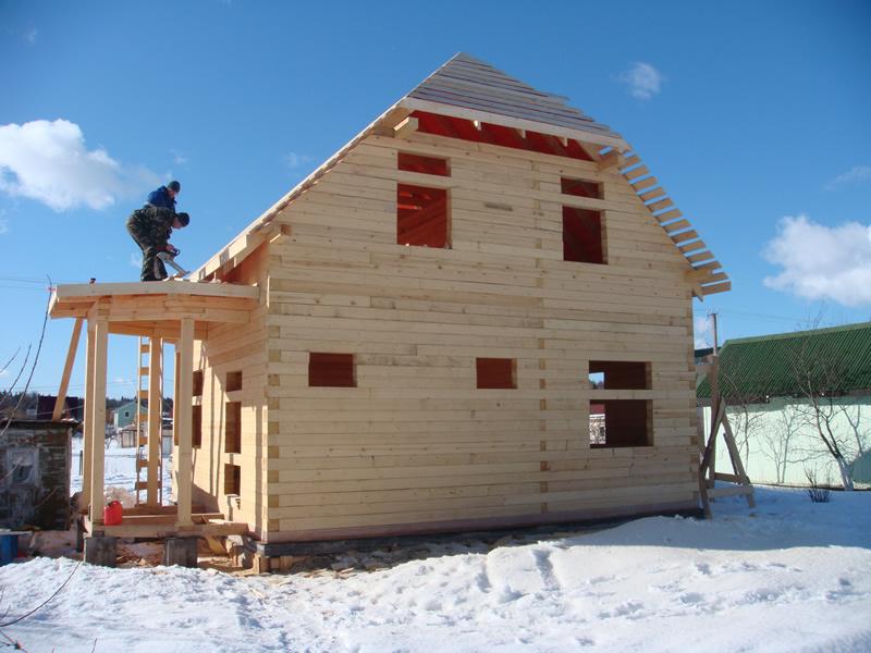 строительные работы зимой