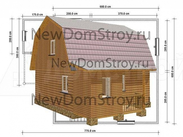Проект дома Д36