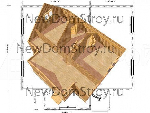 Проект дома Д40