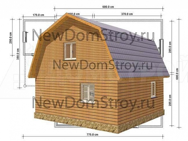 Проект дома Д36