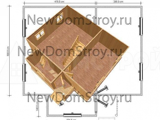 Проект дома Д40